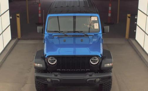 Hydro Blue Pearlcoat 2022 Jeep Wrangler Willys