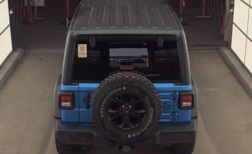 Hydro Blue Pearlcoat 2022 Jeep Wrangler Willys