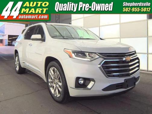 Iridescent Pearl Tricoat 2021 Chevrolet Traverse High Country