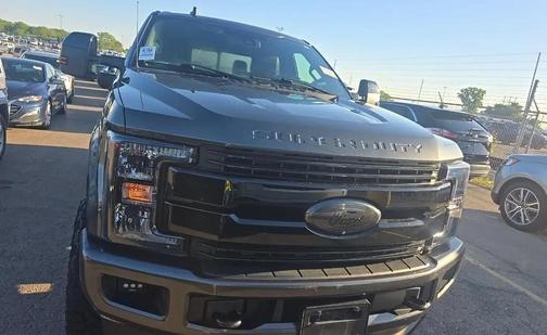 Gray 2019 Ford F-250 Lariat