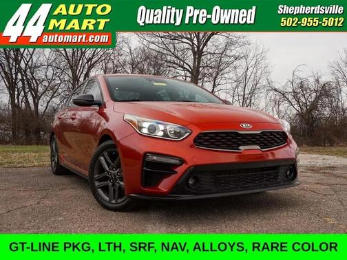 Fire Orange 2021 Kia Forte GT-Line