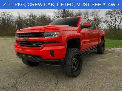 Red 2018 Chevrolet Silverado 1500 2LT