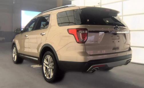White Gold Metallic 2017 Ford Explorer Limited