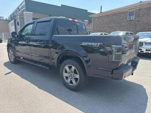 Shadow Black 2018 Ford F-150 XLT