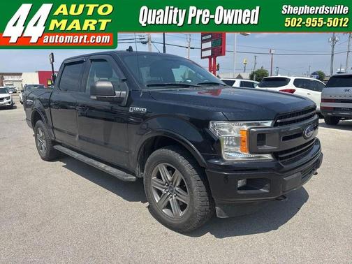 Shadow Black 2018 Ford F-150 XLT