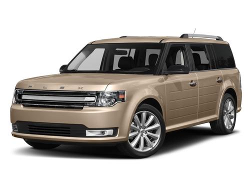 Red 2018 Ford Flex Limited