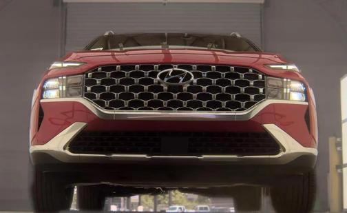 Calypso Red 2023 Hyundai SANTA FE SEL 2.4