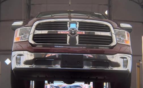 Delmonico Red Pearlcoat 2017 RAM 1500 Big Horn