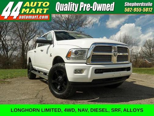 Bright White Clearcoat 2013 RAM 2500 Laramie Limited