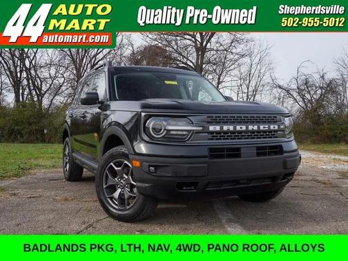 Shadow Black 2024 Ford Bronco Sport Badlands
