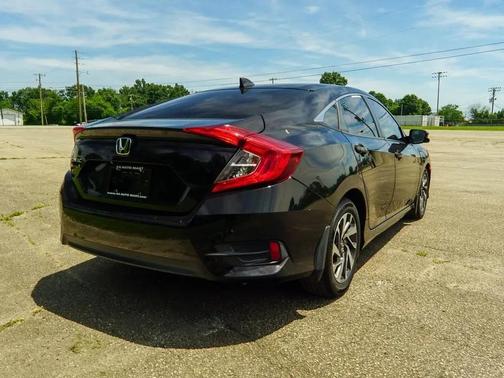 Purple 2017 Honda Civic EX