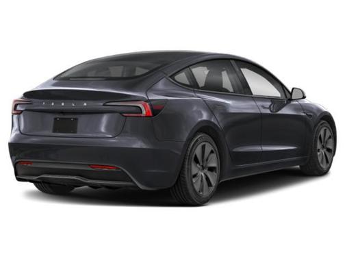 Black 2025 Tesla Model 3 Long Range