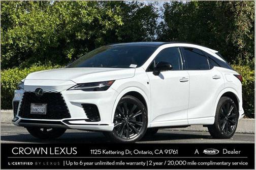 Ultra White 2023 Lexus RX 500h F SPORT Performance