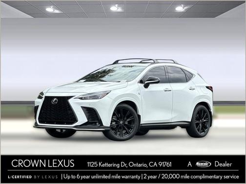 Ultra White 2024 Lexus NX 450h+ F SPORT Handling