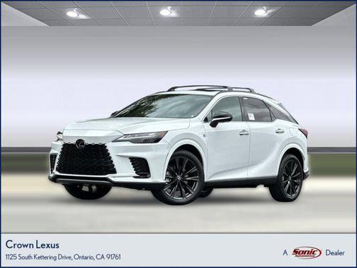 Ultra White 2026 Lexus RX 350 F SPORT Design