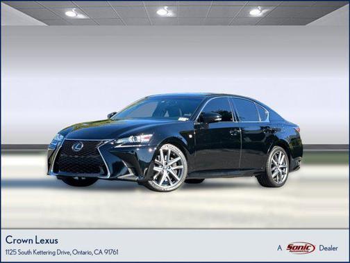 Black 2020 Lexus GS 350 F Sport