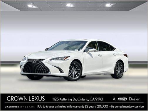 Eminent White Pearl 2025 Lexus ES 300h Base