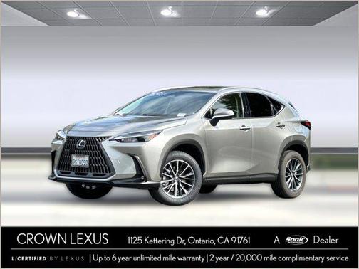 Atomic Silver 2024 Lexus NX 250 Base