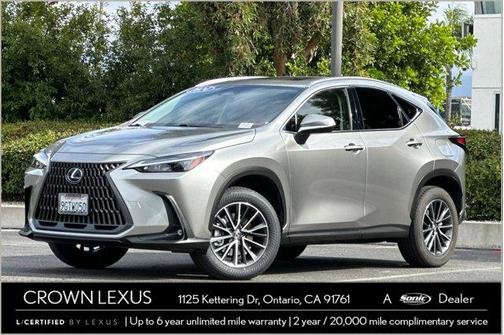 Atomic Silver 2024 Lexus NX 250 Base