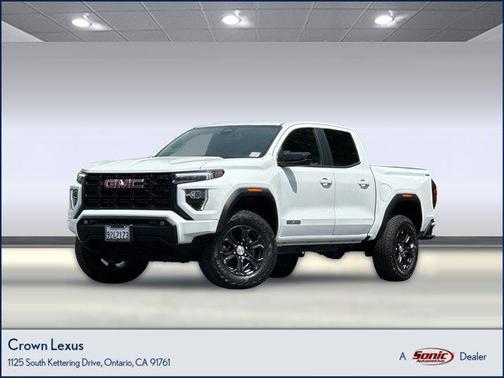 Summit White 2024 GMC Canyon Elevation