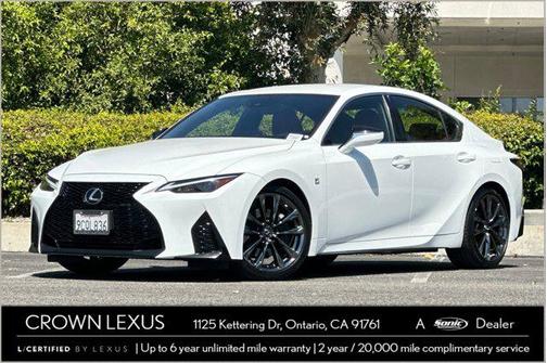 Ultra White 2022 Lexus IS 350 Base