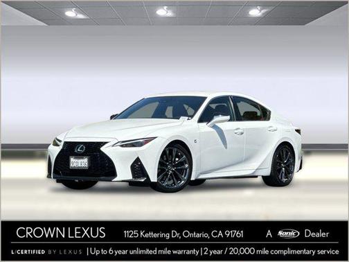 Ultra White 2022 Lexus IS 350 Base