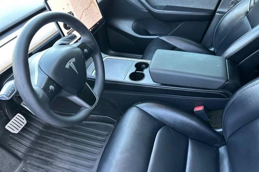 Solid Black 2021 Tesla Model Y Performance Dual Motor All-Wheel Drive