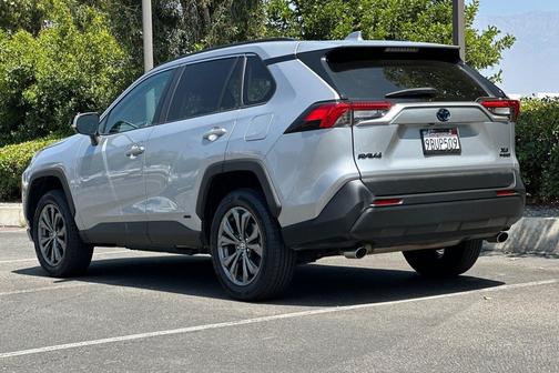 Silver Sky Metallic 2022 Toyota RAV4 Hybrid XLE Premium