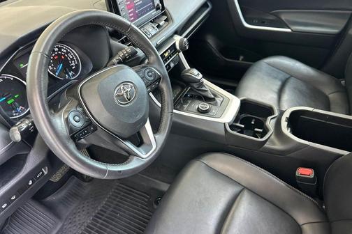 Silver Sky Metallic 2022 Toyota RAV4 Hybrid XLE Premium