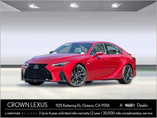 Infrared 2023 Lexus IS 350 F Sport