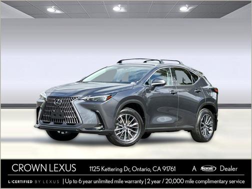 Cloudburst Gray 2025 Lexus NX 350h Premium