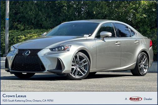 Silver 2019 Lexus IS 350 Base