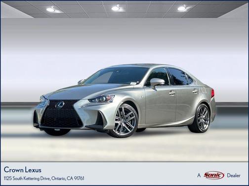 Silver 2019 Lexus IS 350 Base