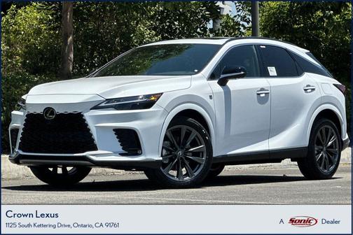 Ultra White 2026 Lexus RX 350 F SPORT Design