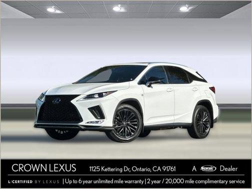 2022 Lexus RX 350 F SPORT Handling