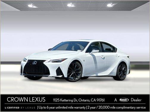 Ultra White 2023 Lexus IS 350 Base