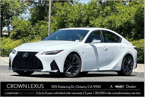 Ultra White 2023 Lexus IS 350 Base