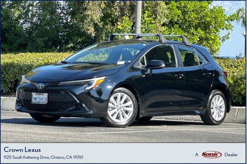 Midnight Black Metallic 2024 Toyota Corolla SE