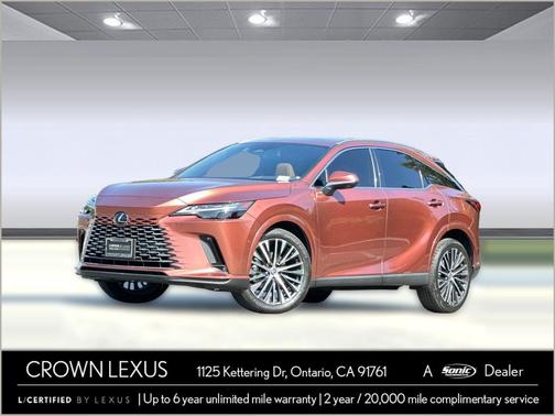 Copper 2024 Lexus RX 350 Base