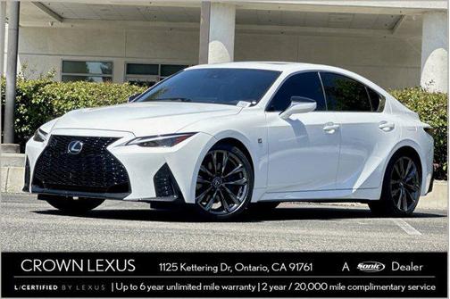 Ultra White 2023 Lexus IS 350 Base