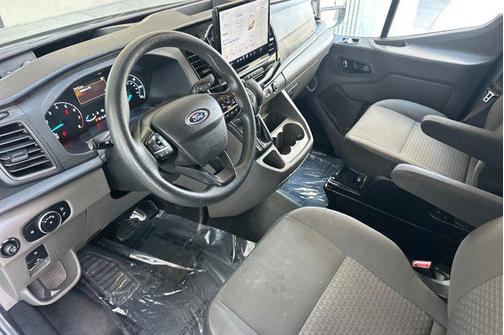 Agate Black Metallic 2023 Ford Transit-350 XL