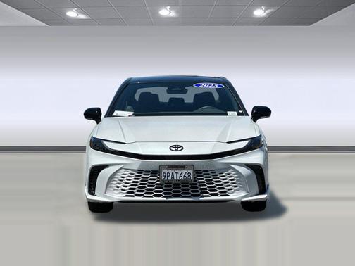 White 2025 Toyota Camry XSE