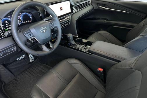 White 2025 Toyota Camry XSE