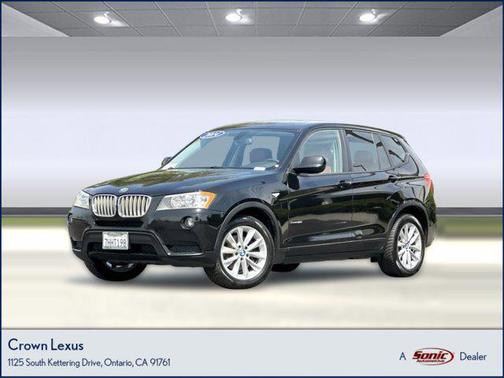Black 2014 BMW X3 xDrive28i