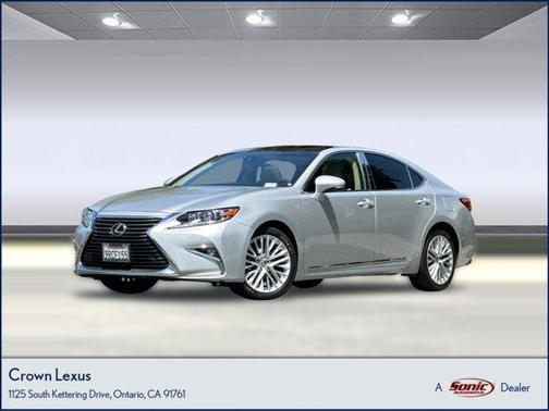 Silver 2016 Lexus ES 350 Base