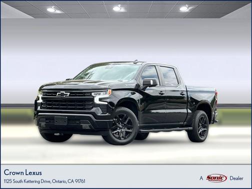 Black 2024 Chevrolet Silverado 1500 RST