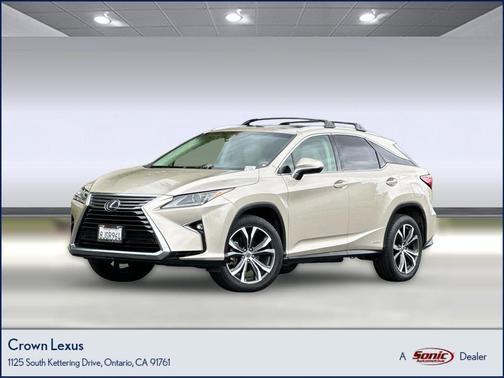 Satin Cashmere Metallic 2019 Lexus RX 450h Base