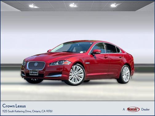 Red 2012 Jaguar XF Portfolio