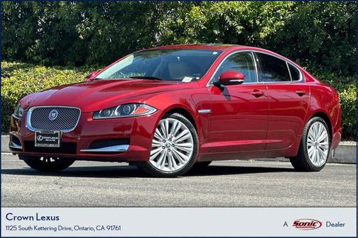 Red 2012 Jaguar XF Portfolio