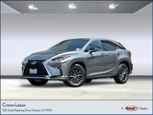 Nebula Gray Pearl 2017 Lexus RX 350 Base